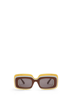 Multilayer Rectangular sunglasses