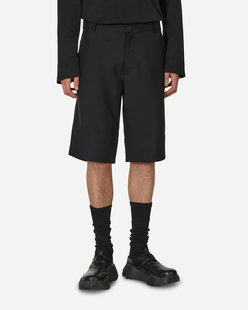 GR10K Wool Tailored Shorts Black