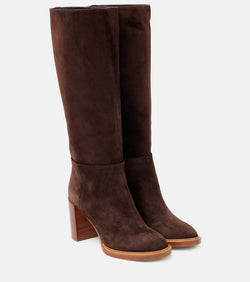 Gabriela Hearst Bocca suede knee-high boots