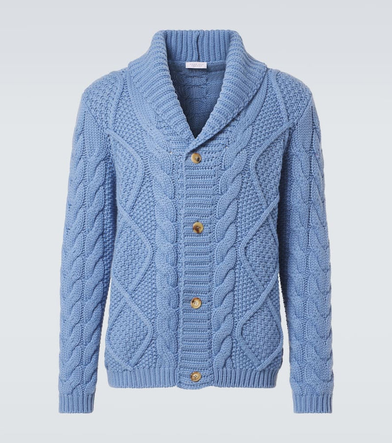 Gabriela Hearst Cable-knit cashmere cardigan