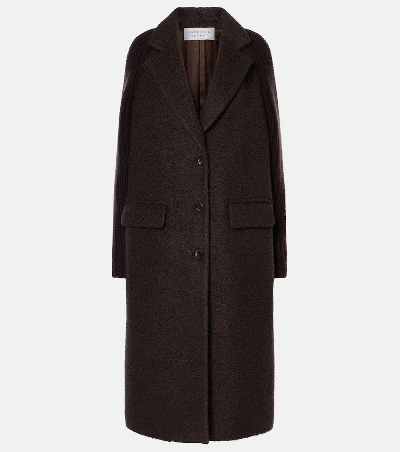 Gabriela Hearst Charles cashmere, wool, and silk coat