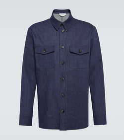 Gabriela Hearst Everly denim overshirt