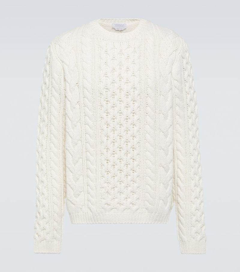 Gabriela Hearst Geoffrey cable-knit cashmere sweater