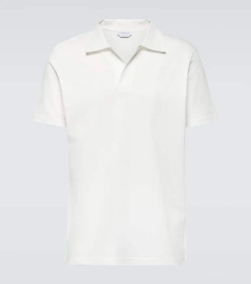 Gabriela Hearst Jaime cotton polo top