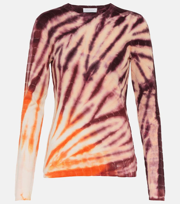 Gabriela Hearst Jameson tie-dye wool and cashmere sweater | LYBSTORE