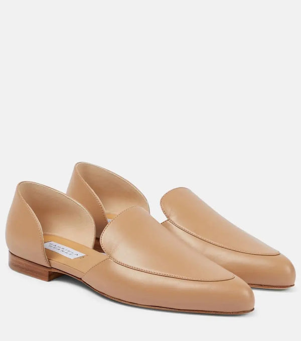 Gabriela Hearst Jax leather loafers | LYBSTORE