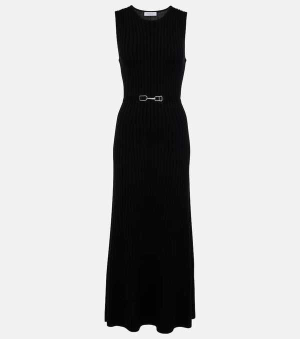 Gabriela Hearst Meier wool and cashmere maxi dress