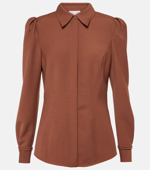 Gabriela Hearst Talbot wool shirt | LYBSTORE