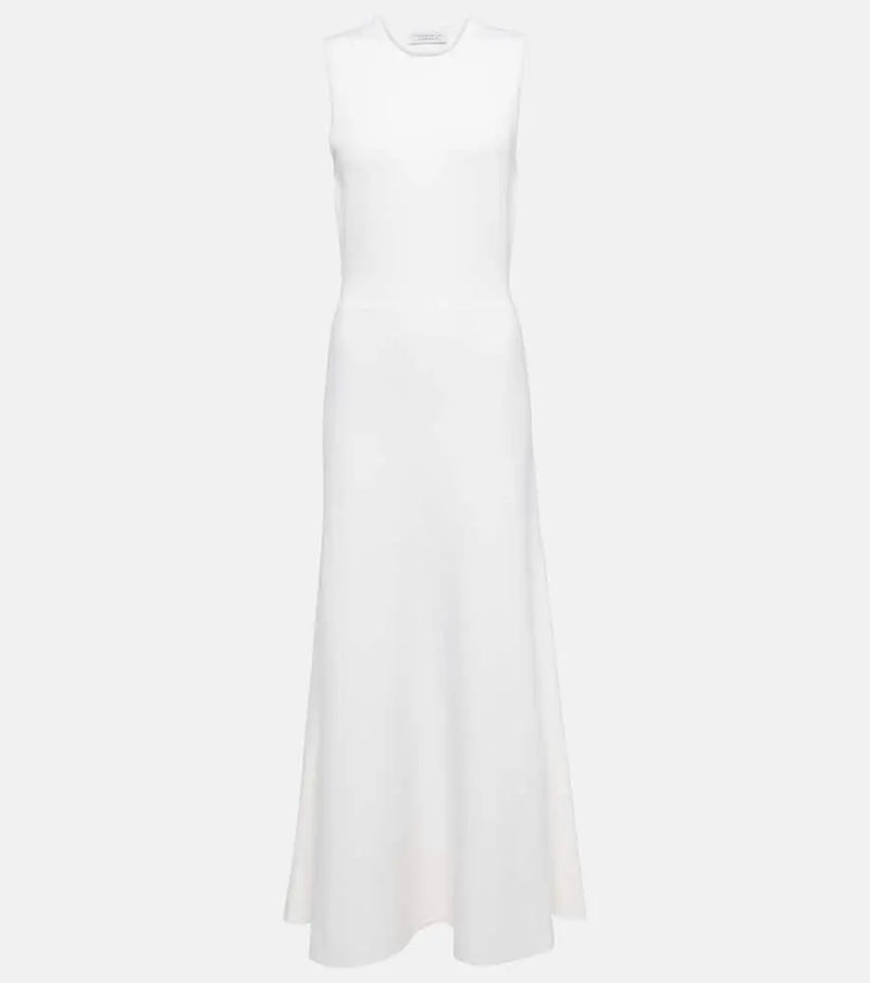 Gabriela Hearst Wool, cashmere and silk maxi dress | LYBSTORE