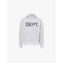 Gallery Dept Hooded kangaroo-pocket relaxed-fit cotton-jersey hoody