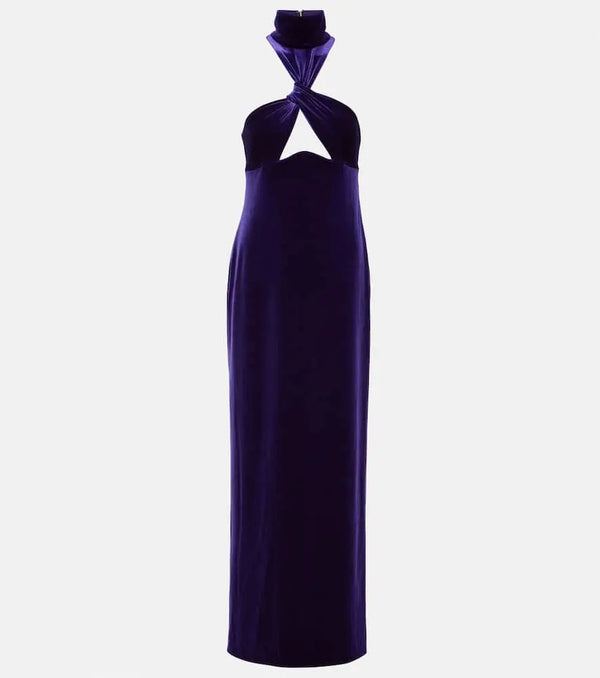 Galvan Cleveland velvet gown | LYBSTORE