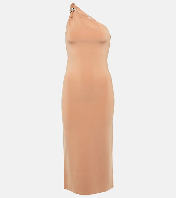 Galvan One-shoulder midi dress | LYBSTORE