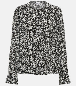 Ganni Floral blouse