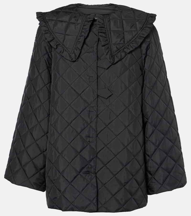 Ganni Quilted ripstop jacket