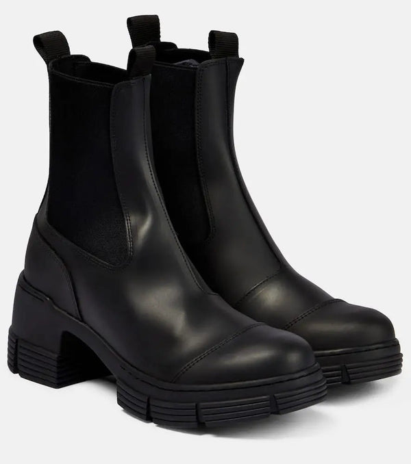 Ganni Rubber ankle boots | LYBSTORE