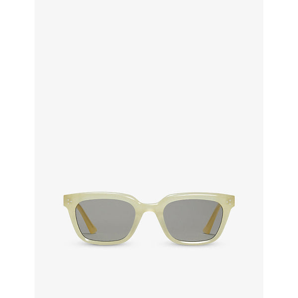 Gentle Monster Musee YC8 square-frame branded-arm acetate sunglasses | LYBSTORE