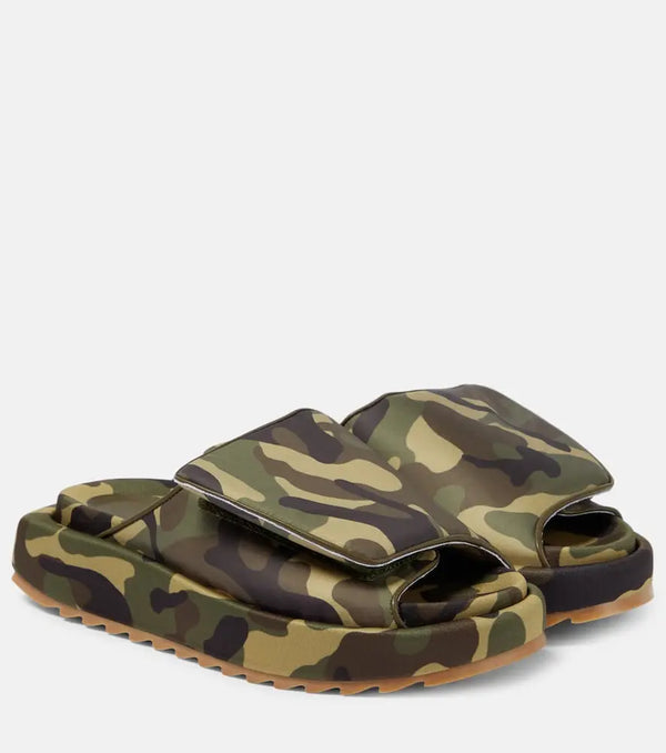 Gia Borghini Gia 1 Uni camouflage slides | LYBSTORE