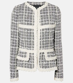 Giambattista Valli Wool-blend bouclé jacket | LYBSTORE