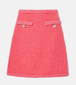 Giambattista Valli Wool-blend tweed miniskirt | LYBSTORE