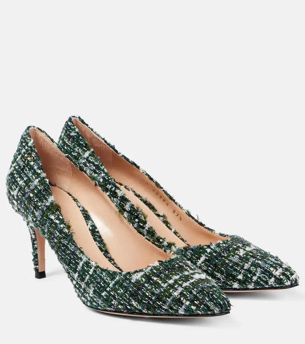 Gianvito Rossi 70 bouclé pumps | LYBSTORE