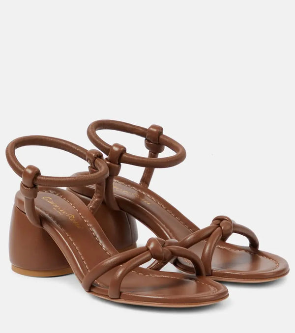 Gianvito Rossi Cassis 60 leather sandals