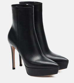 Gianvito Rossi Dasha leather ankle boots | LYBSTORE