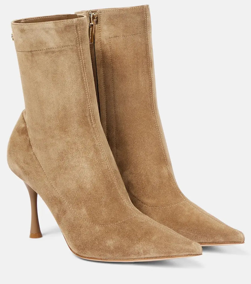 Gianvito Rossi Dunn suede ankle boots