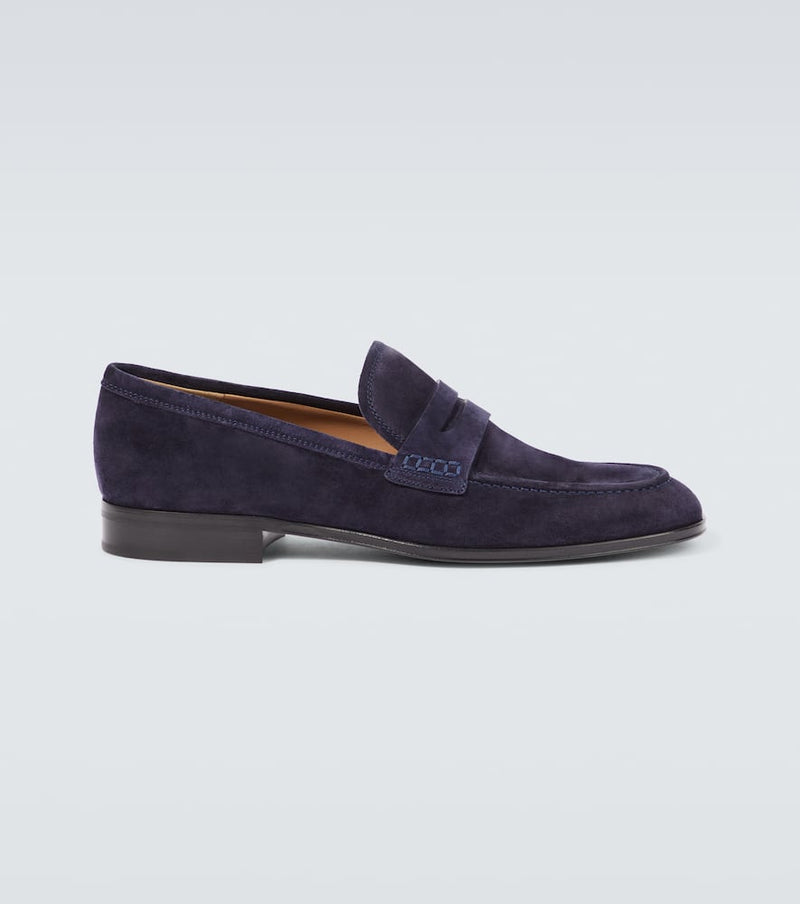 Gianvito Rossi George suede loafers