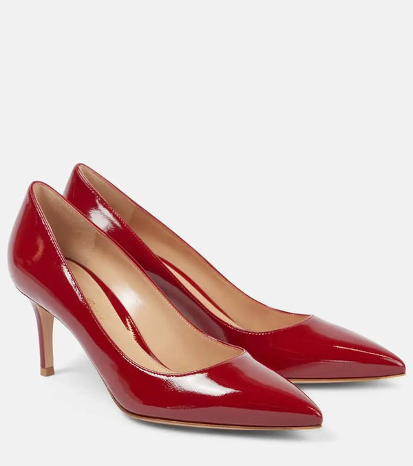 Gianvito Rossi Gianvito 70 patent leather pumps | LYBSTORE