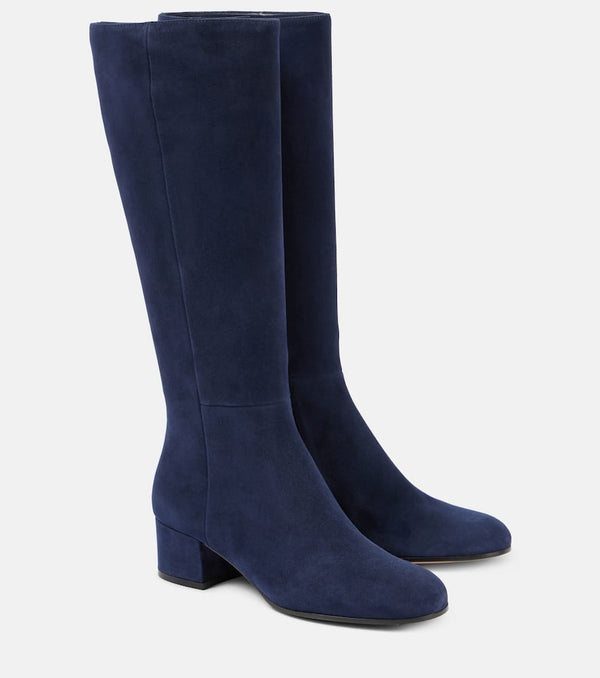 Gianvito Rossi Joelle suede knee-high boots