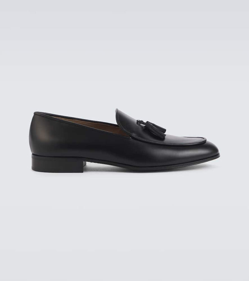 Gianvito Rossi Julio leather loafers