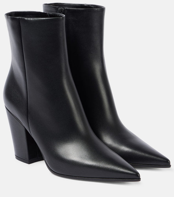 Gianvito Rossi Keinna 85 leather ankle boots