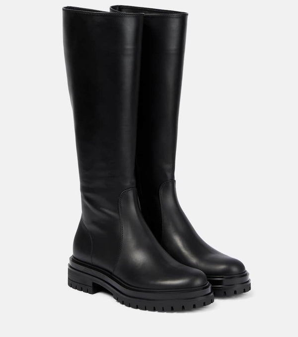 Gianvito Rossi Knee-high leather boots