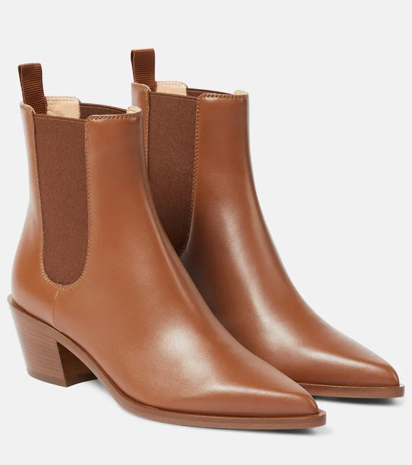 Gianvito Rossi Leather ankle boots | LYBSTORE