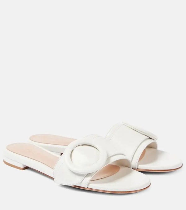 Gianvito Rossi Leather slides