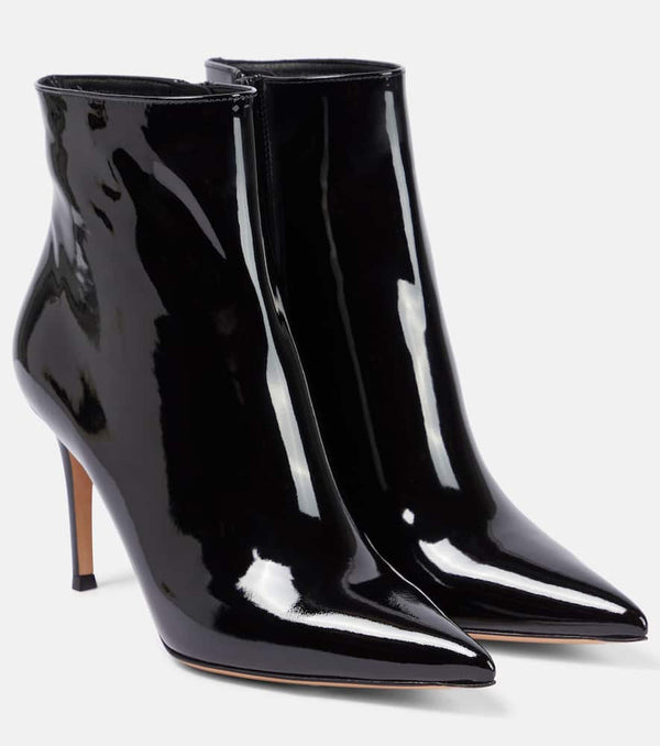 Gianvito Rossi Patent leather ankle boots