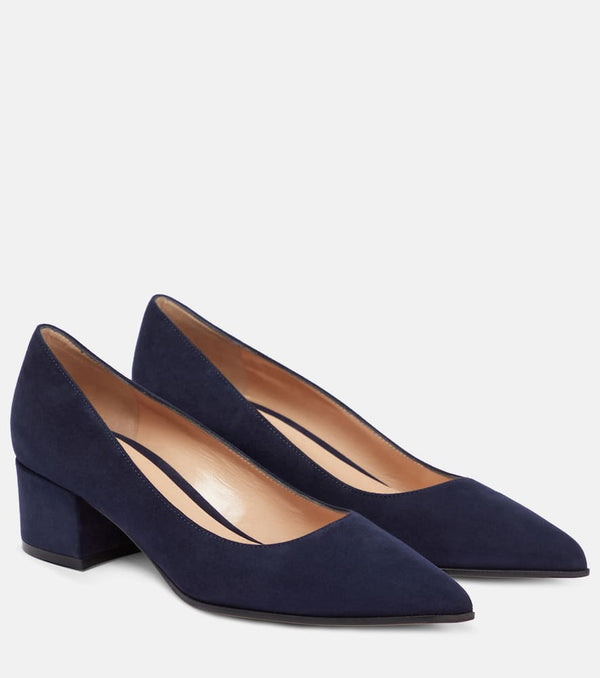 Gianvito Rossi Piper suede pumps