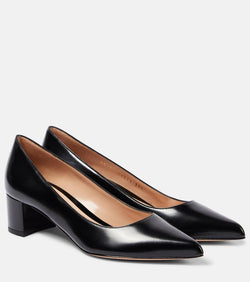 Gianvito Rossi Polished leather pumps