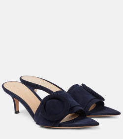 Gianvito Rossi Suede mules