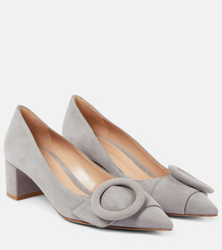 Gianvito Rossi Venezia 45 suede pumps