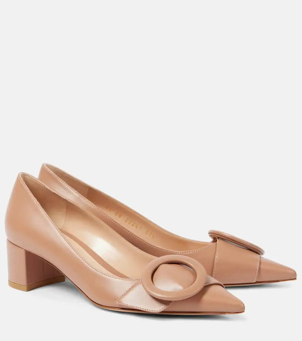 Gianvito Rossi Venezia leather pumps