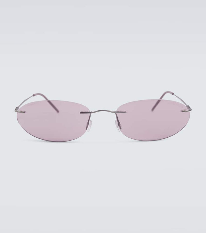 Giorgio Armani Oval sunglasses