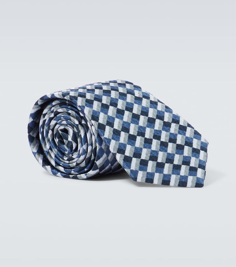 Giorgio Armani Printed silk tie