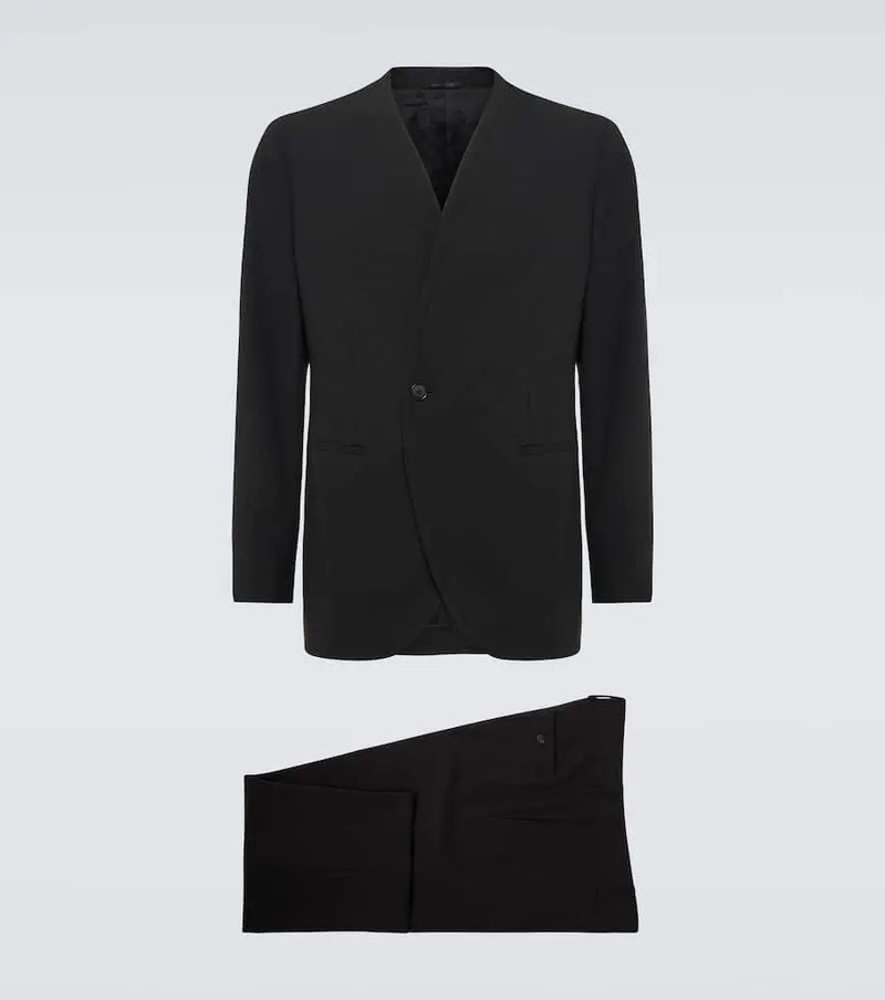 Giorgio Armani Single-breasted wool suit