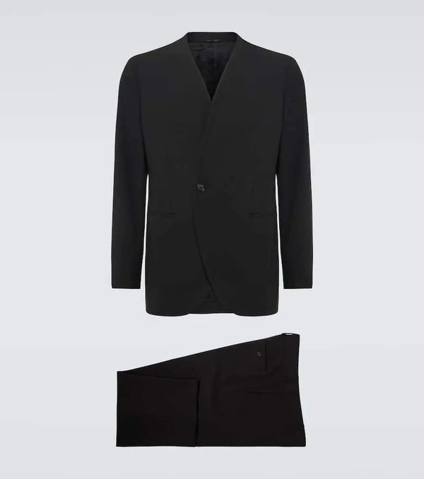 Giorgio Armani Single-breasted wool suit | LYBSTORE