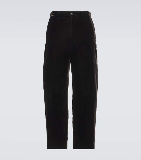 Giorgio Armani Velvet straight pants