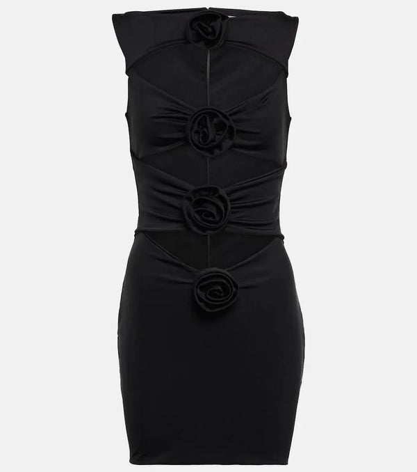 Giuseppe di Morabito Corsage cutout crêpe minidress | LYBSTORE