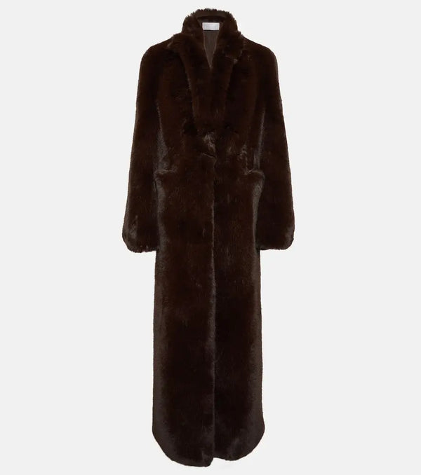 Giuseppe di Morabito Faux fur coat | LYBSTORE