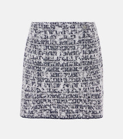 Givenchy 4G Liquid tweed miniskirt | LYBSTORE