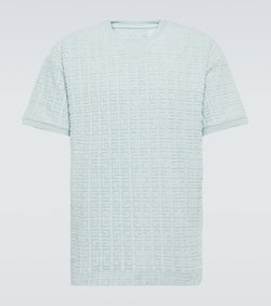 Givenchy 4G cotton-blend terry jacquard T-shirt